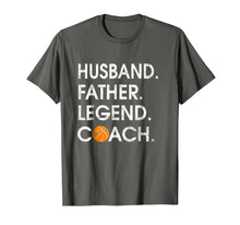 Ladda upp bild till gallerivisning, Funny shirts V-neck Tank top Hoodie sweatshirt usa uk au ca gifts for Husband Father Legend Coach: Funny basketball Gift Shirt 1837326