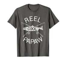 Ladda upp bild till gallerivisning, Mens Fishing Reel Cool Papaw Papa Dad T-Shirt Gift Father's Day 190616