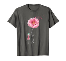 Ladda upp bild till gallerivisning, Never give up t-shirt Breast Cancer daisy flower woman T-Shirt 165553