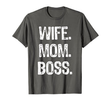 Ladda upp bild till gallerivisning, Wife Mom Boss Lady Mother's Day T-Shirt