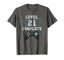 Ladda upp bild till gallerivisning, 21st Birthday Video Game Humor Tee Funny Gamer Gifts T Shirt