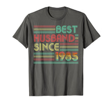 Ladda upp bild till gallerivisning, Funny shirts V-neck Tank top Hoodie sweatshirt usa uk au ca gifts for 34th Wedding Anniversary Gifts Best Husband Since 1985 Shirt 2781891