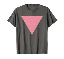 Ladda upp bild till gallerivisning, Vintage Gay Pride Pink Triangle Tshirt / Vintage Lgbt Flag