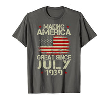 Ladda upp bild till gallerivisning, JULY 1939 Shirt 80 Year Old 80th Birthday Gift 1939 Yrs Tee 165708