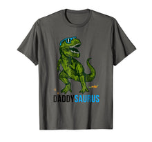 Ladda upp bild till gallerivisning, Daddysaurus T Shirt T rex Daddy Saurus-Dad Fathers Day Gift 155210