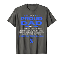 Ladda upp bild till gallerivisning, Funny shirts V-neck Tank top Hoodie sweatshirt usa uk au ca gifts for I'm proud dad of Juvenile Arthritis warrior t shirt 4089547