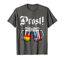 Ladda upp bild till gallerivisning, Prost Beer German American Flag T Shirt Oktoberfest Men Mug
