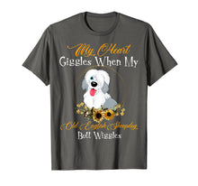 Ladda upp bild till gallerivisning, Funny shirts V-neck Tank top Hoodie sweatshirt usa uk au ca gifts for Old English Sheepdog My Heart Giggles TShirt Dog Mother's 2660953