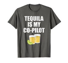 Ladda upp bild till gallerivisning, Funny shirts V-neck Tank top Hoodie sweatshirt usa uk au ca gifts for Tequila is My Co-Pilot Funny Tequila Shot & Lime T Shirt 4294381
