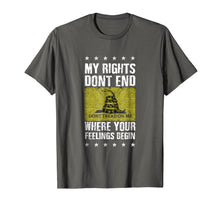 Ladda upp bild till gallerivisning, Funny shirts V-neck Tank top Hoodie sweatshirt usa uk au ca gifts for My Rights Don't End Where Your Feelings Begin T-shirt 1244128