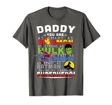 Ladda upp bild till gallerivisning, Funny T-Shirt for Dad is a Superhero in Family , Cool shirts 197018