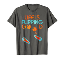 Ladda upp bild till gallerivisning, Funny shirts V-neck Tank top Hoodie sweatshirt usa uk au ca gifts for Classic Retro Pinball T-shirt - Life is Flipping Good Gift 2267249