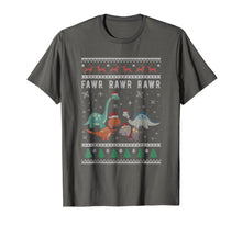 Ladda upp bild till gallerivisning, Funny shirts V-neck Tank top Hoodie sweatshirt usa uk au ca gifts for Dino Ugly Christmas Sweater T-Shirt, Xmas Dinosaur Tee 428572