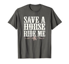 Ladda upp bild till gallerivisning, Funny shirts V-neck Tank top Hoodie sweatshirt usa uk au ca gifts for Save A Horse Ride Me Cowboy T-Shirt Country Music T-Shirt 2579995