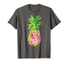 Ladda upp bild till gallerivisning, Funny shirts V-neck Tank top Hoodie sweatshirt usa uk au ca gifts for Pineapple Flowers Tshirt Women Aloha Hawaii Vintage Hawaiian 2366249