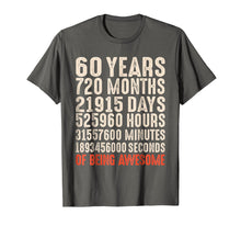 Ladda upp bild till gallerivisning, Funny shirts V-neck Tank top Hoodie sweatshirt usa uk au ca gifts for 60 Years Old 60th Birthday Vintage Retro T Shirt 720 Months 1428598