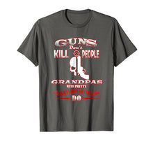 Ladda upp bild till gallerivisning, Funny shirts V-neck Tank top Hoodie sweatshirt usa uk au ca gifts for Guns Dont Kill People Grandpas with Pretty Granddaughters Do 3973865