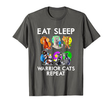 Ladda upp bild till gallerivisning, Funny shirts V-neck Tank top Hoodie sweatshirt usa uk au ca gifts for Eat Sleep Warrior Cats Repeat Funny Cat Lover T-Shirt 513133