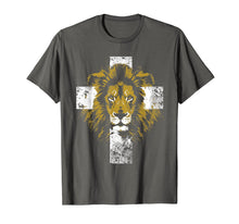 Ladda upp bild till gallerivisning, Funny shirts V-neck Tank top Hoodie sweatshirt usa uk au ca gifts for Lion of Judah Cross Christian T-Shirt 319766