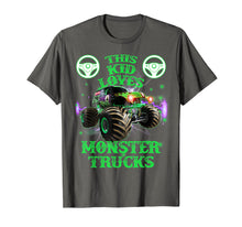 Ladda upp bild till gallerivisning, Funny shirts V-neck Tank top Hoodie sweatshirt usa uk au ca gifts for This Kid Loves Monster Trucks T Shirt Gift for Boys Girls 536747