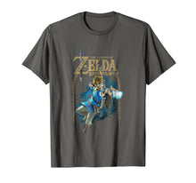 Ladda upp bild till gallerivisning, Zelda Breath Of The Wild Link Arch Shot Logo Graphic T-Shirt 125669