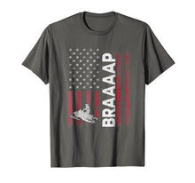 Ladda upp bild till gallerivisning, Funny shirts V-neck Tank top Hoodie sweatshirt usa uk au ca gifts for Distressed BRAAAAP American Flag Snowmobiling Tee 2124008