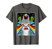 Ladda upp bild till gallerivisning, Funny shirts V-neck Tank top Hoodie sweatshirt usa uk au ca gifts for Trippy Psychedelic Rainbow Space Cat Dinosaur Pop Art Shirt 318378