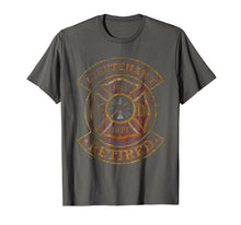 Ladda upp bild till gallerivisning, Retired Firefighter Lieutenant Distressed Tshirt 961845