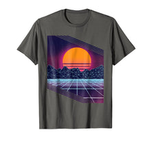 Ladda upp bild till gallerivisning, Retro 80s Vaporwave Outrun Style T-Shirt