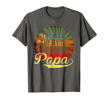 Ladda upp bild till gallerivisning, Mens Papa Man Myth Legend T-Shirt Gift for Father Dad Daddy Tee 38131
