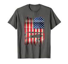 Ladda upp bild till gallerivisning, Funny shirts V-neck Tank top Hoodie sweatshirt usa uk au ca gifts for USA Vintage American Flag Funny Airplane T Shirt 987382