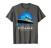 Ladda upp bild till gallerivisning, Kids Gift - RMS Titanic White Star line Maiden Voyage 1912 T-Shirt-2083314