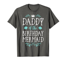 Ladda upp bild till gallerivisning, Daddy Of The Birthday Mermaid Gifts Merman Family Matching T-Shirt-649261