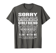 Ladda upp bild till gallerivisning, Sorry My Heart Only Beats for My Freaking Awesome Girlfriend T-Shirt-271491