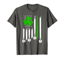 Ladda upp bild till gallerivisning, American Flag Shamrock EMT St Patrick's Day Gifts TShirt475440