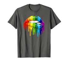 Ladda upp bild till gallerivisning, LGBT Rainbow Lip Gay Pride T-Shirt-860618