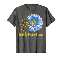 Ladda upp bild till gallerivisning, Faith Hope Love Tshirt Down syndrome Awareness Gifts TShirt827270