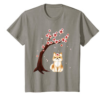 Ladda upp bild till gallerivisning, Shiba Inu Dog Japanese Cherry Blossom Sakura Flower T-Shirt