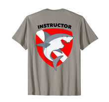 Ladda upp bild till gallerivisning, Funny shirts V-neck Tank top Hoodie sweatshirt usa uk au ca gifts for SCUBA Dive Flag Shark T-Shirt for Divemasters Instructors 3120317
