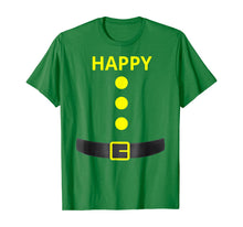Ladda upp bild till gallerivisning, Happy Dwarf Halloween Costume Blue Shirt T-Shirt 120323