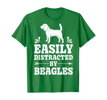 Ladda upp bild till gallerivisning, Funny shirts V-neck Tank top Hoodie sweatshirt usa uk au ca gifts for Easily Distracted By Beagles Funny Dog Lover Gifts Beagle T-Shirt 879791