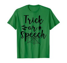 Ladda upp bild till gallerivisning, Tricks or Speech Languages Teacher Halloween Costume T-Shirt 325421