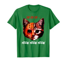 Ladda upp bild till gallerivisning, CH CH CH Meow Meow Meow Cat Horror Funny Halloween T-Shirt 190366