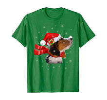 Ladda upp bild till gallerivisning, Funny shirts V-neck Tank top Hoodie sweatshirt usa uk au ca gifts for Christmas Beagle Santa Hat Dog Lover Gifts T-Shirt 724321