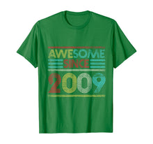 Ladda upp bild till gallerivisning, 10th Birthday Gifts - Awesome Since 2009 T-Shirt 210489
