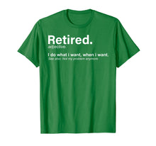 Ladda upp bild till gallerivisning, Funny shirts V-neck Tank top Hoodie sweatshirt usa uk au ca gifts for Retired Definition T-Shirt, Funny Retirement Gag Gifts 681480