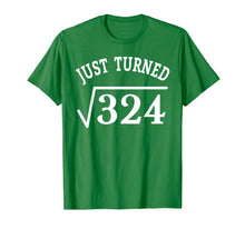 Ladda upp bild till gallerivisning, Funny shirts V-neck Tank top Hoodie sweatshirt usa uk au ca gifts for 18 Years Old Just Turn Square Root 324 18th Birthday T-Shirt 1231181