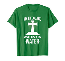 Ladda upp bild till gallerivisning, Funny shirts V-neck Tank top Hoodie sweatshirt usa uk au ca gifts for My Lifeguard Walks On Water Christian Message T-Shirt 1381354