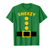 Ladda upp bild till gallerivisning, Sneezy Dwarf Costume Multicolor Shirt Funny Halloween Gifts 995285