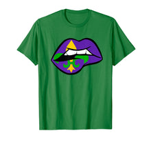 Ladda upp bild till gallerivisning, Funny shirts V-neck Tank top Hoodie sweatshirt usa uk au ca gifts for Funny Mardi Gras Purple Lips T-shirt 2156476